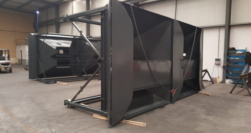 Tolva para planta movil de alquitran